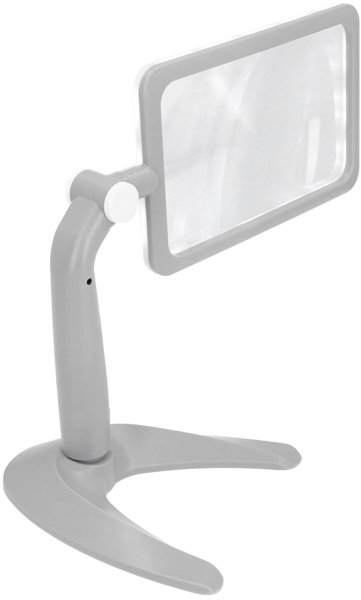 Dailygoods- Leesvergrootglas 2,5x met Led - Vergrootglas met Licht