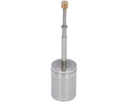 Dailygoods- Koffiezetapparaat Draagbaar - Roestvrij Staal - Herbruikbaar Ontwerp - Lichtgewicht - Ideaal voor Thuis/Kantoor/Reizen - Nauwkeurige Extractie - Koffiezetter