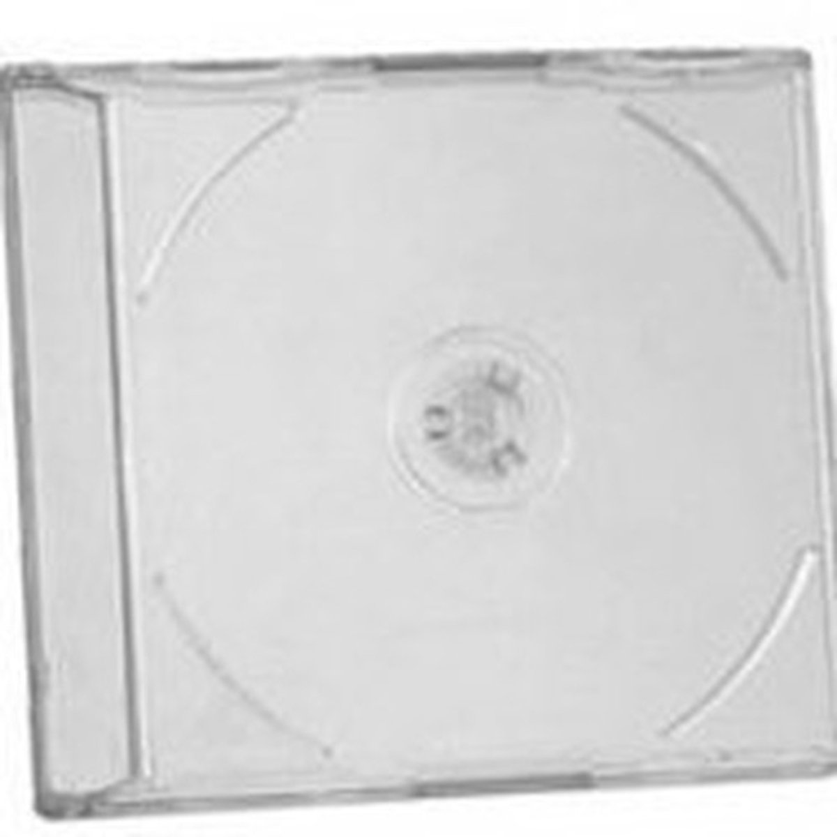 Dailygoods- CD-hoesjes 20 stuks - Maxisingle - Jewelcase - Plastic - Inkjet printbaar - Wit - Cd-cases