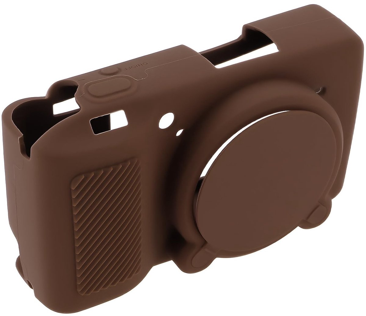 Dailygoods- Siliconen Hoesje - Compatibel met RICOH GR III/GR IIIX/GR3 - Zacht en Flexibel - Lichtgewicht - Bescherming tegen Schade - Ideaal voor Buitenreizigers - Camera Hoes