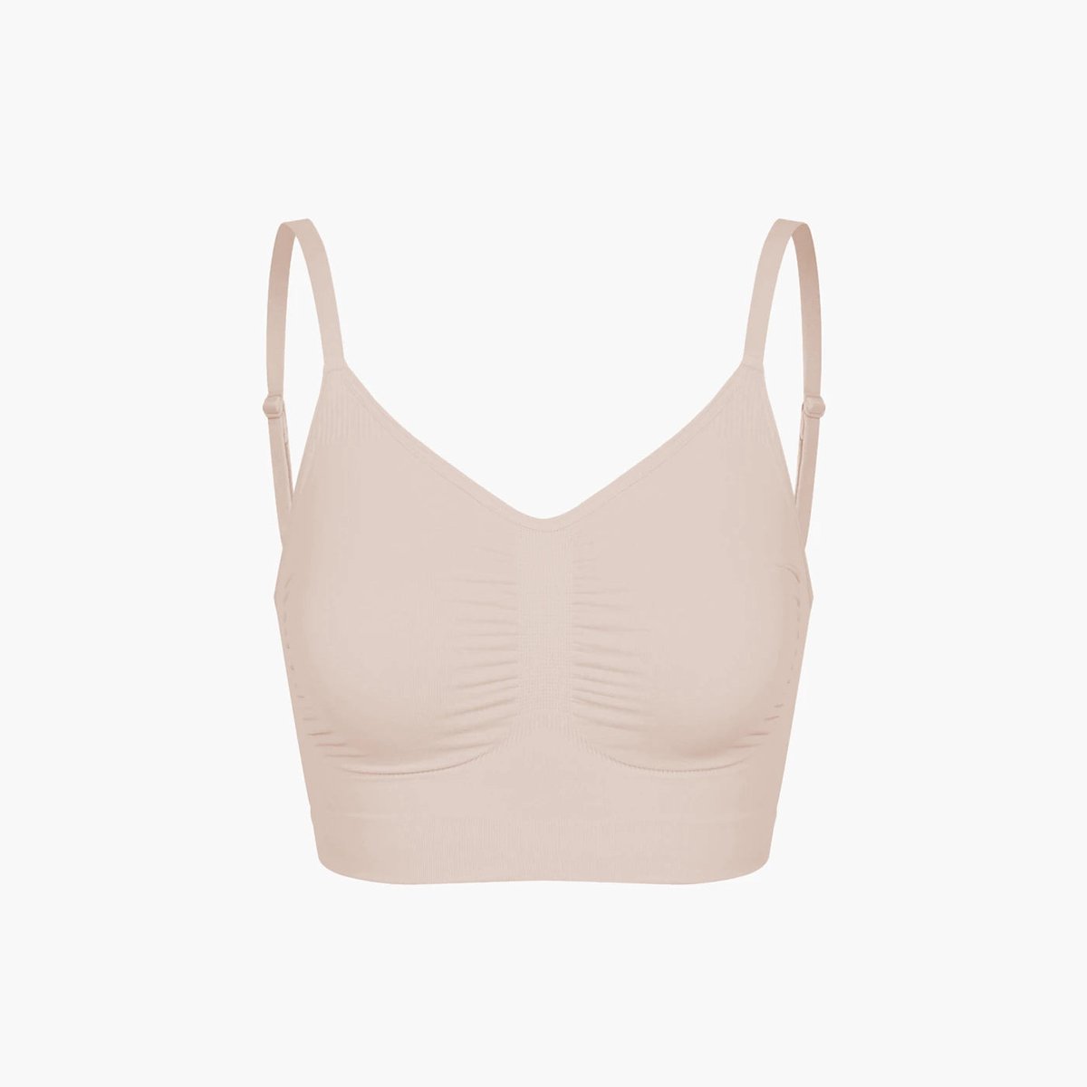 creamyfabrics Creamy Fabrics - Comfort Bralette - Bh - Ademend - Perfecte Pasvorm - Naadloos - Comfortabel - Ideaal Voor Dagelijks Gebruik - Beige - 3XL