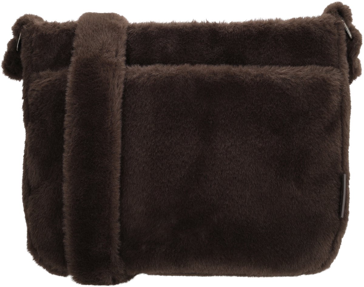 Beagles Barakaldo Schoudertas - Crossbody - Fur - Bont - Tas - Donkerbruin