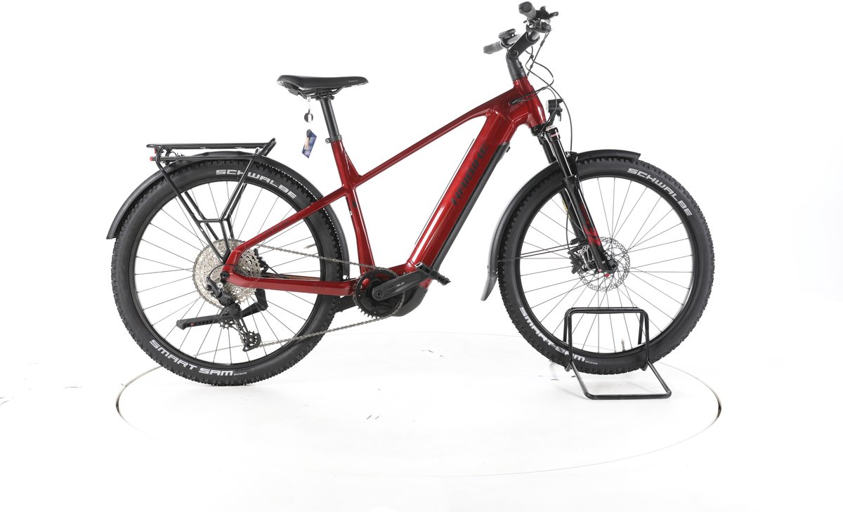 Haibike Trekking 5 Elektrische trekkingfiets Yamaha Accu 720Wh 28" 2023 rood Pro