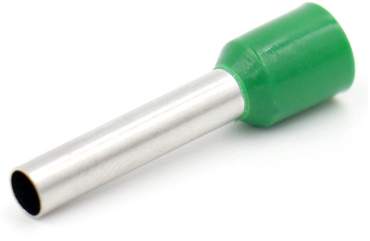 LIVIA HOME - Crimpconnector - Kabeldoorvoer - Geïsoleerde aansluitingen - Groen - 100 stuks - Geschikt voor 10/6 mm²