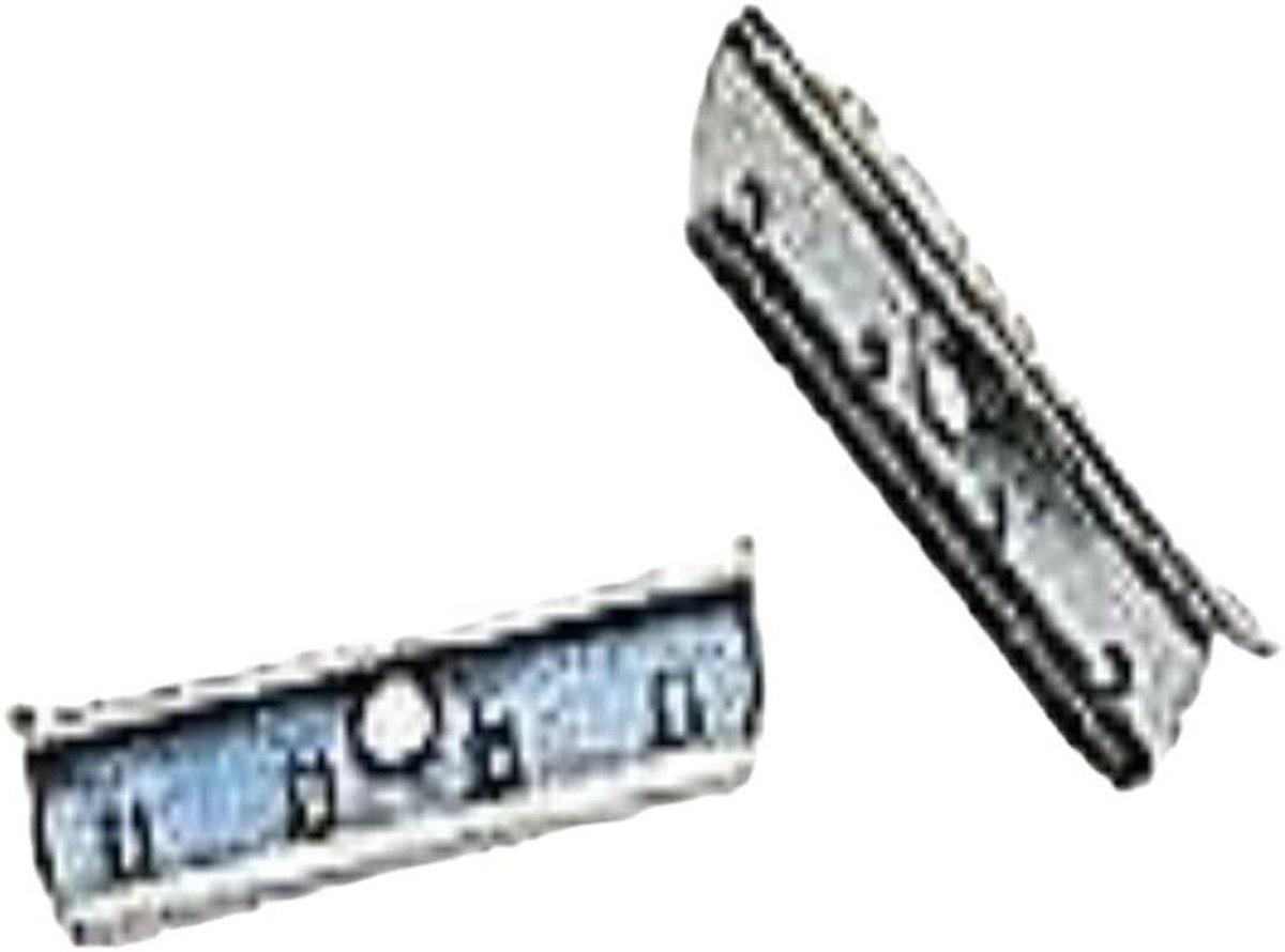 Stalen V Clips - Webbing Clips - Meubelstoffering - Roestvrij Staal - Medium - Zwart