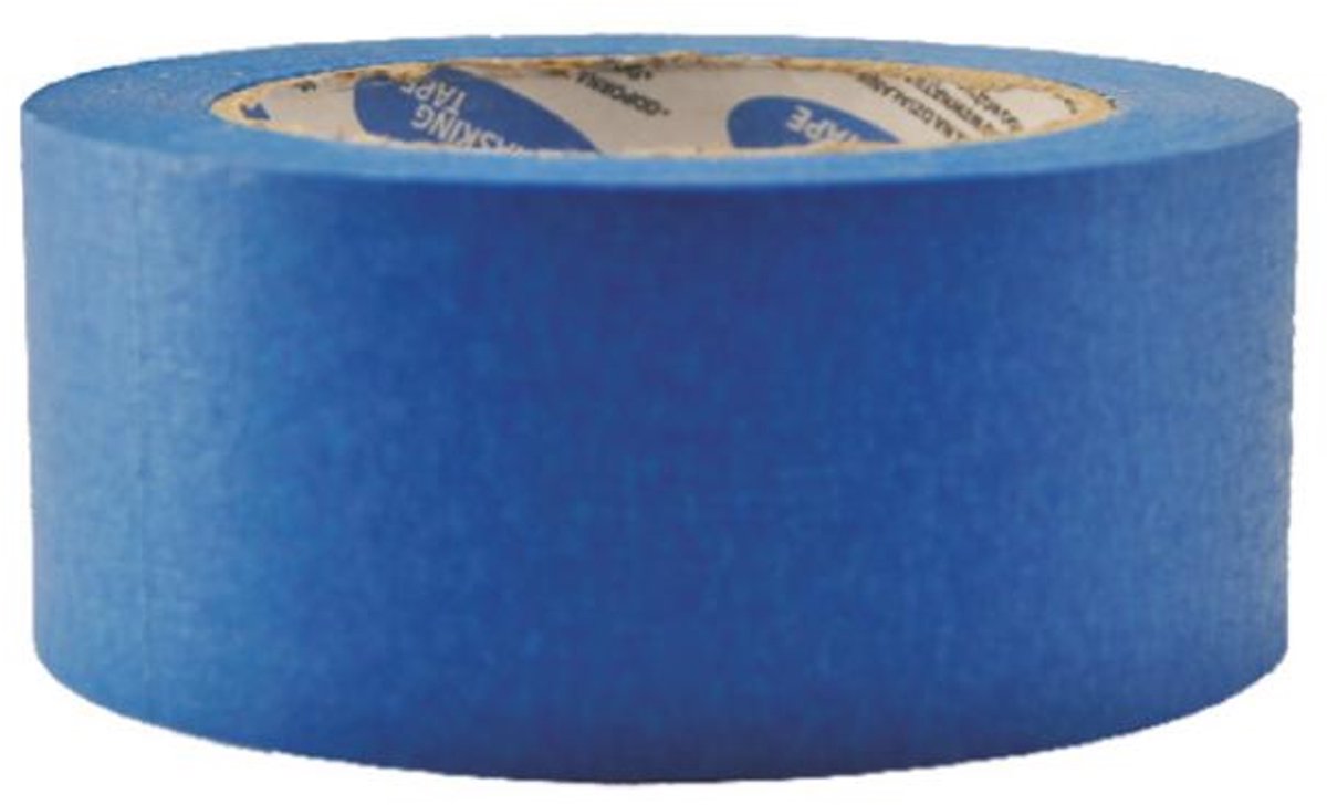 Painto Serie - Blauwe Maskeringstape - 38mm x 50m - Akrylaatlijm - Nauwkeurig en Schoon