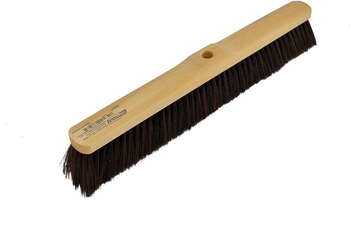 AWTools - Zamiatacz - 60 cm - Houten Frame - Gemengd Vlos