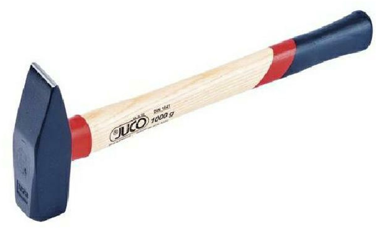 Juco LUX Serie - Smeden Hamer - 200g - Essenhout Handvat - DIN 1041