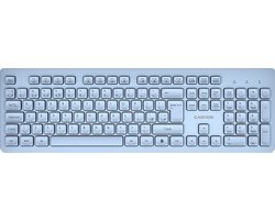 Canyon HKB-W01 - Draadloos Toetsenbord - UK/US Indeling - AAA - Blauw