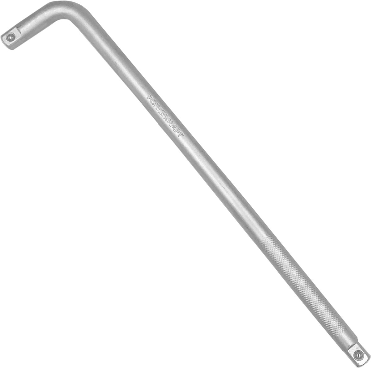 FORCEKRAFT L-Vorm Handgreep - Chroom-Vanadium - 250mm - 1/2" - Dubbelzijdig