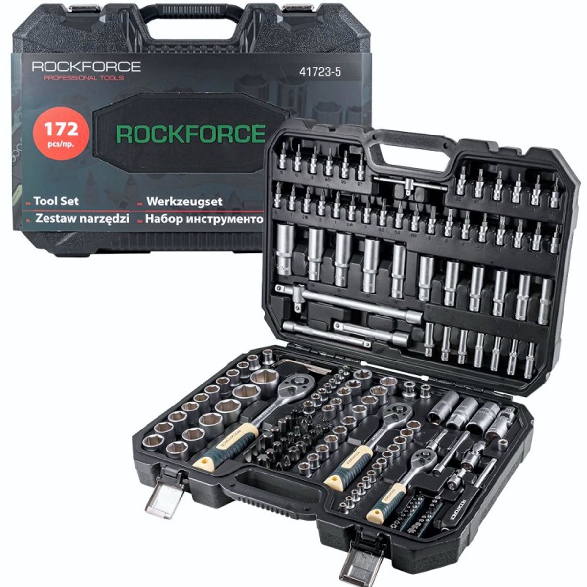 Professionele 172-delige Doppenset Gereedschap CRV