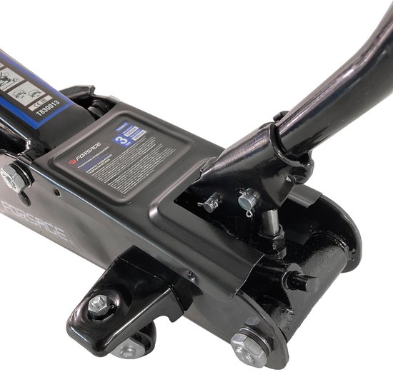 Forsage F-T830013 Serie - Hydraulische Autokrik - 3 Ton - Robuuste Constructie - Grote Wielen van Merkloos	 — afbeelding 3