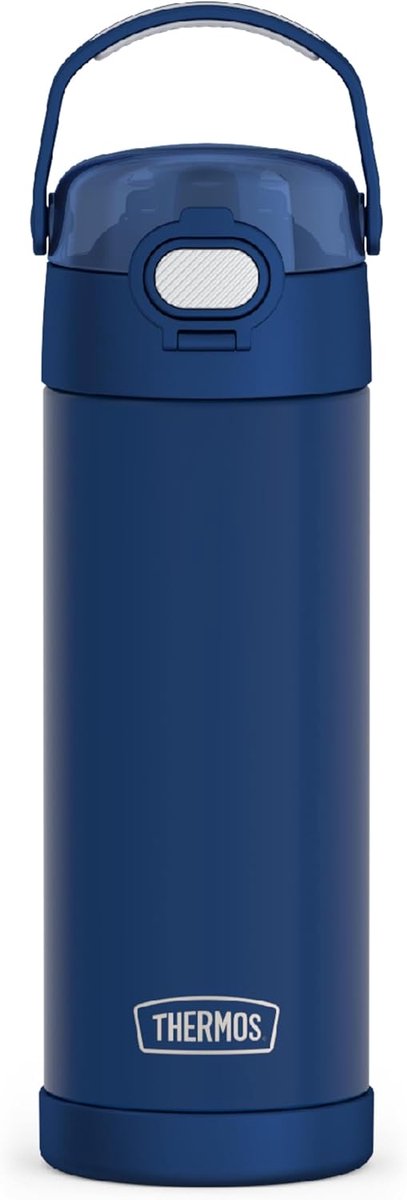 Geïsoleerde Fles - Drinkfles RVS - Hydratatie Onderweg - 12 Uur Koud - 16 Ounces - Marineblauw