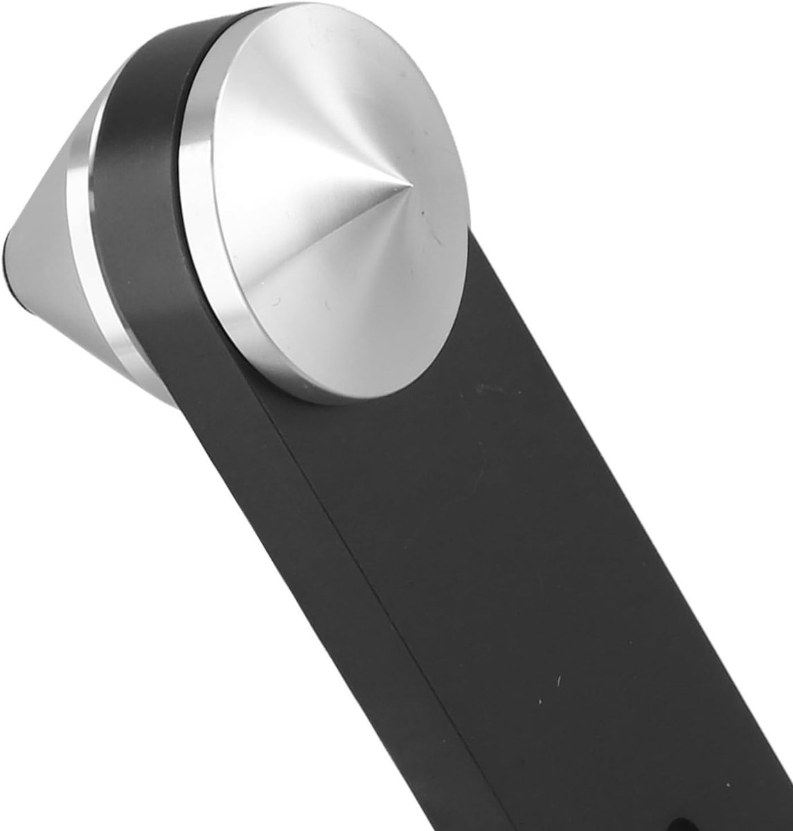 Luidspreker Stabilisator - Apparaat Voetjes - Audio Verbetering - Schroefmontage Ontwerp - 39mm Doorsnede - Zwart Zilver