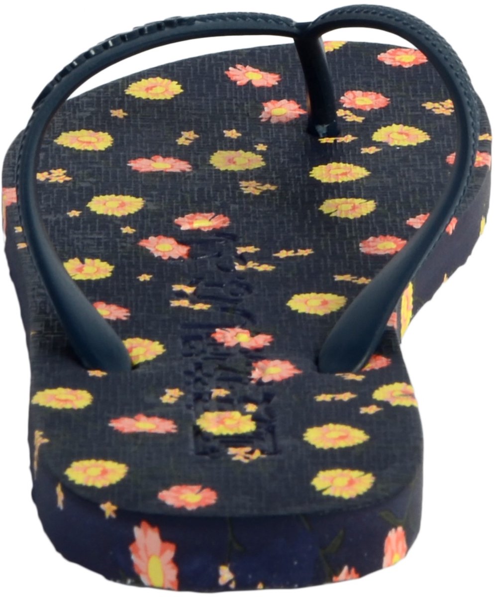 Super Sleek Aop-teenslippers Blauw