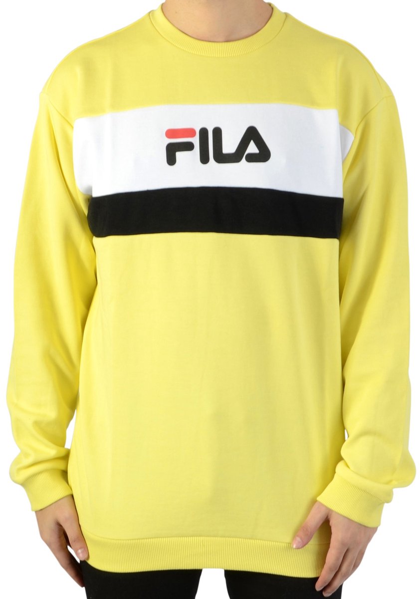 Steven-sweater Geel