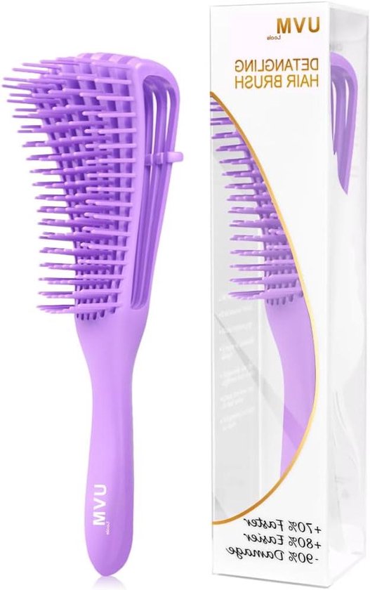 Detangle Tools UVM Tools detangle brush - glide the detangler brush through tangled ...