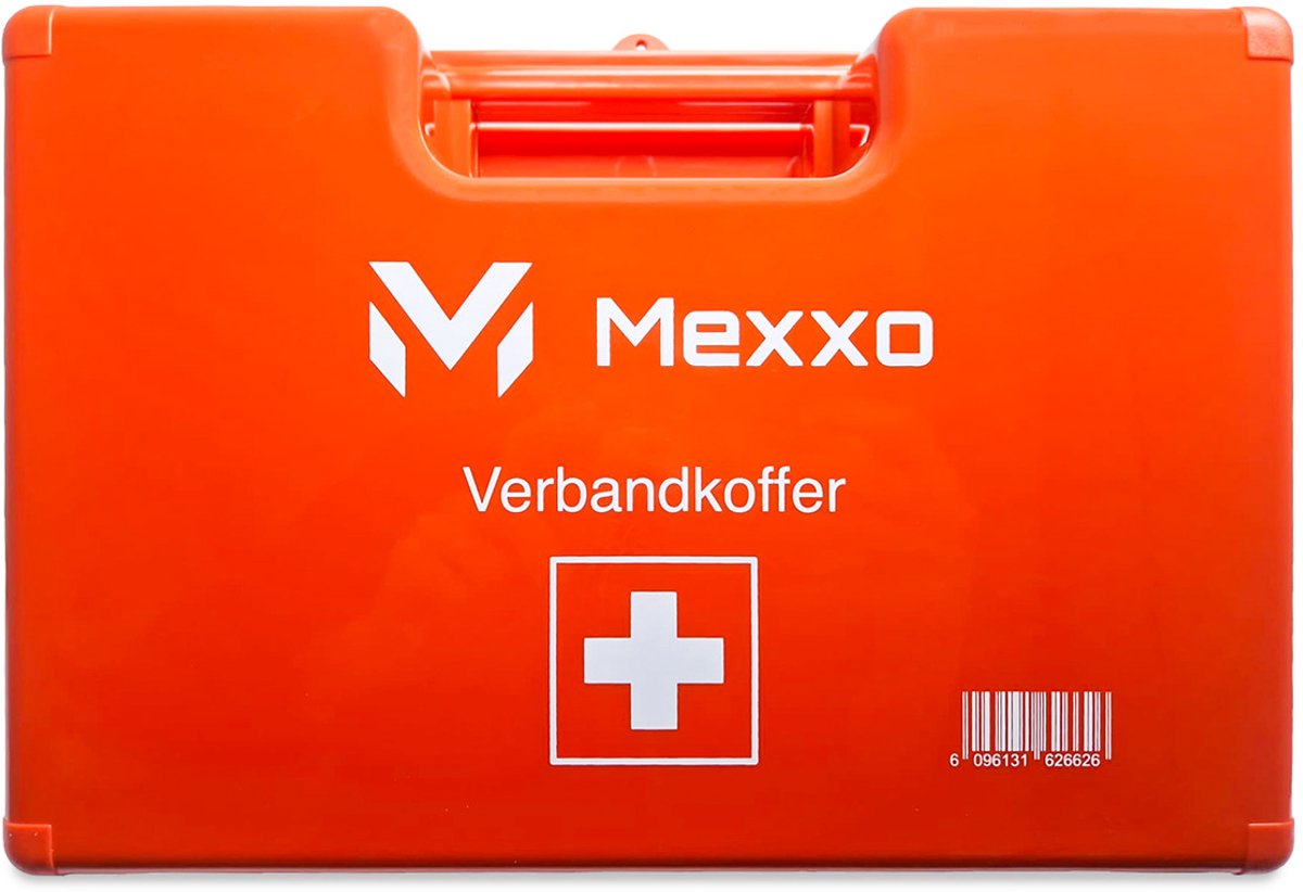 Mexxo EHBO kit - Complete BHV Verbanddoos - Verbandkoffer 82 delig - Europees goedgekeurd