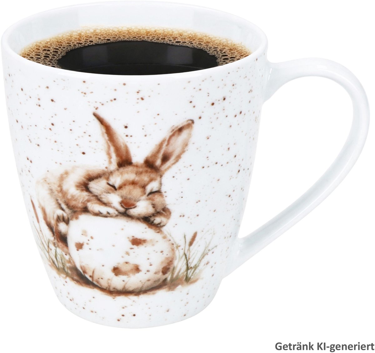 Bunny Kaffeebeker 360 ml wit van porselein – 428612