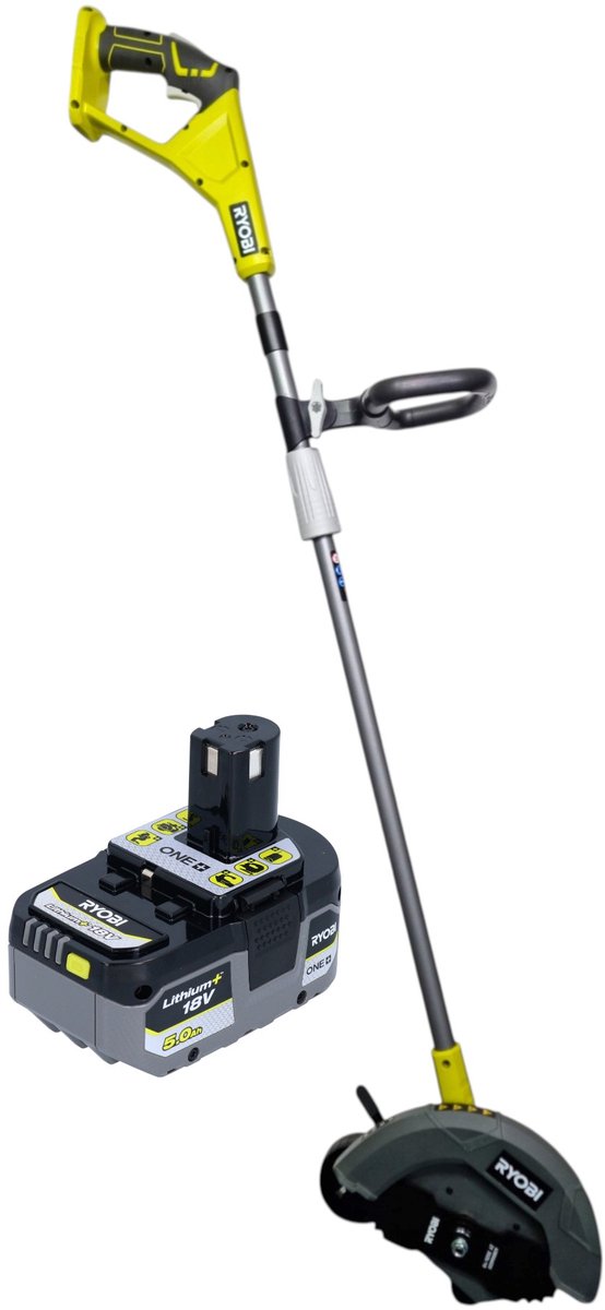 RYOBI RY18EGA-0 accu-graskantensnijder 18 V 38 mm + 1x accu 5,0 Ah - zonder oplader