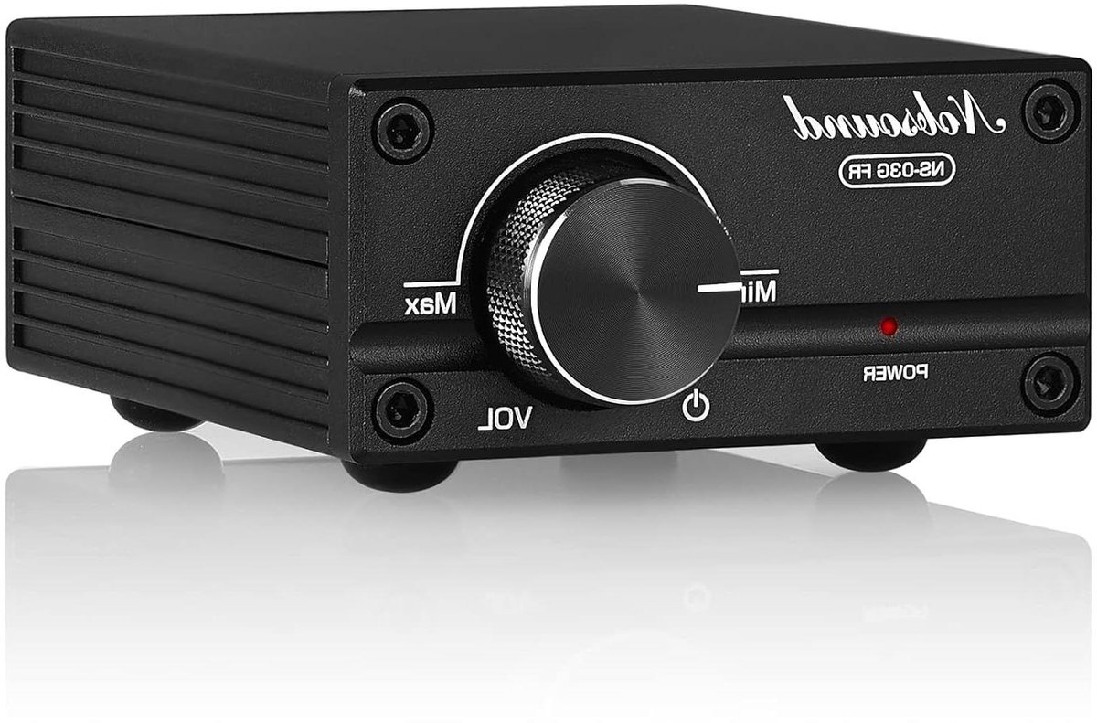 Nobsound 100W Full Frequency Mono Channel, Digital Amplifier, Audio Amplifier, Mini Amplifier (Full Frequency, Black)