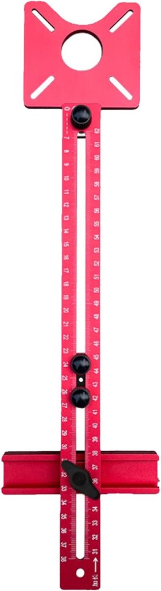 Freesgroefbeugel - Multifunctioneel gereedschap - Houtbewerking precisie - Verstelbare cirkelsnijder - 445mm lengte