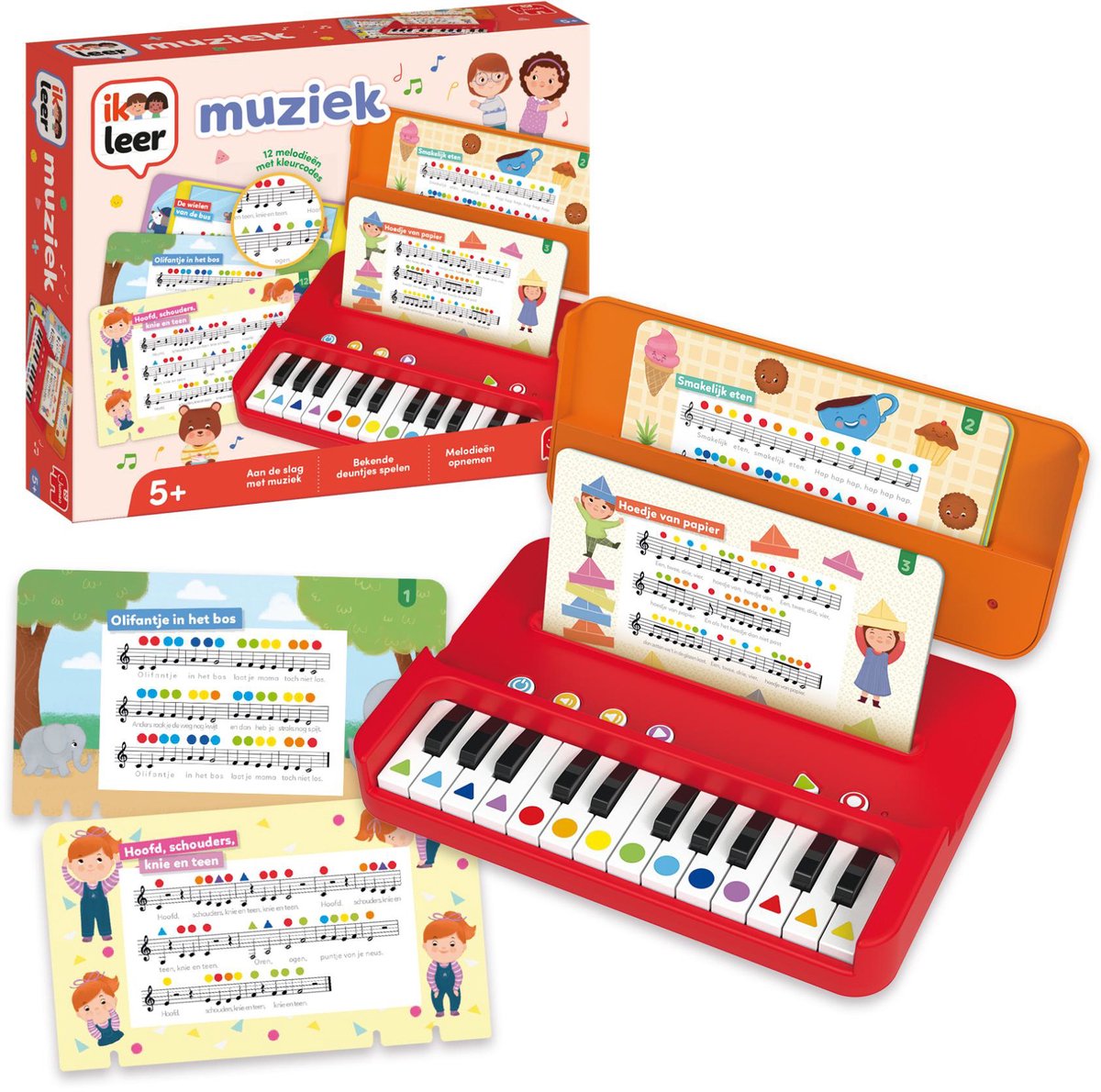Ik Leer - Muziek - Vanaf 5 jaar - Leren piano spelen - Educatief speelgoed — afbeelding 5
