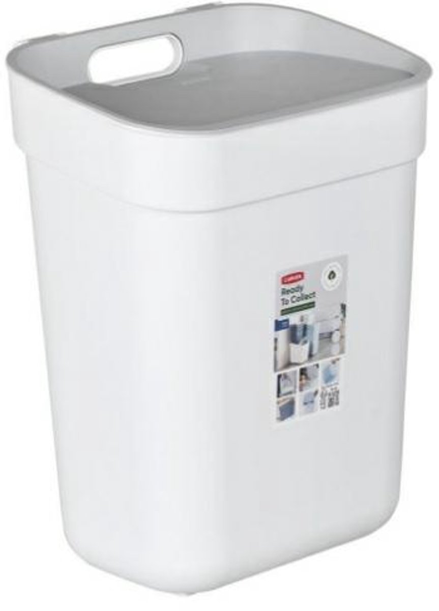 Curver Ready to Collect Prullenbak - 10L - Wit