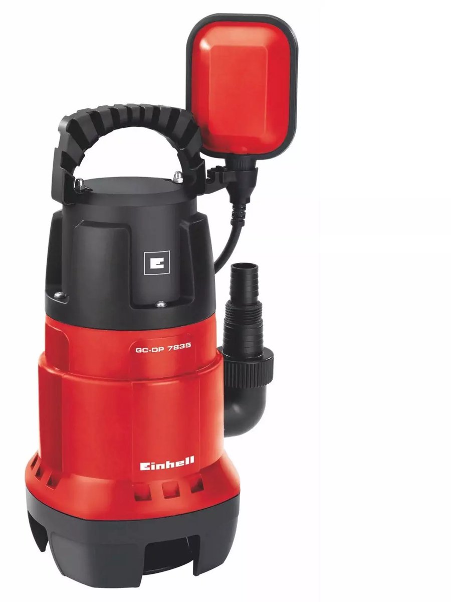 Bol.com Einhell Elektrische Vuilwaterpomp GC-DP 7835 - 780 W - 15700 l/u - Vuil tot Ø35 mm - Traploos instelbare vlotterschakelaar aanbieding