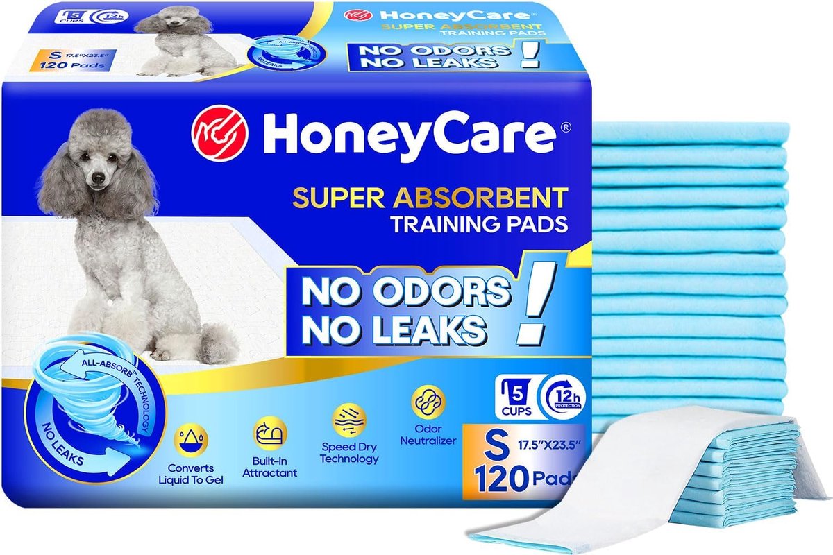 Huisdier Trainingspads - Potty Training Pads - Zindelijkheidstraining Puppy - 5-Laags Absorptie - 45 x 60 cm