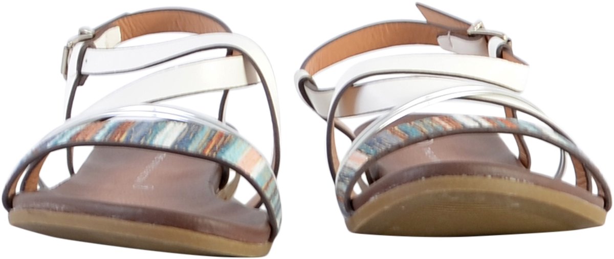 Platte sandalen
