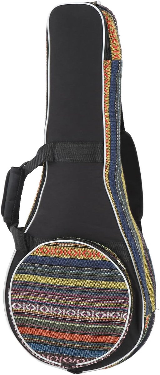 Mandoline Tas - Draagbare Hoes - Muziek Instrument - Met Accessoire Vak - 69.5 x 30 x 7.2 cm