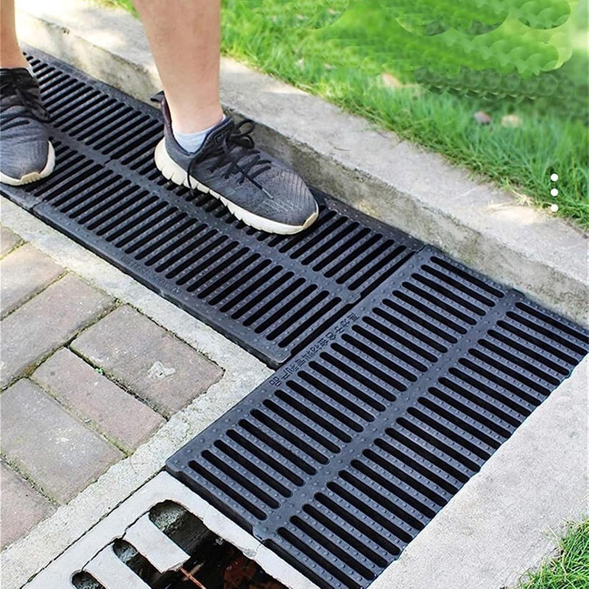 Afvoer Rooster - Kanaal Afdekking - Waterafvoer Buiten - Hoge Draagkracht - 50cm Lengte