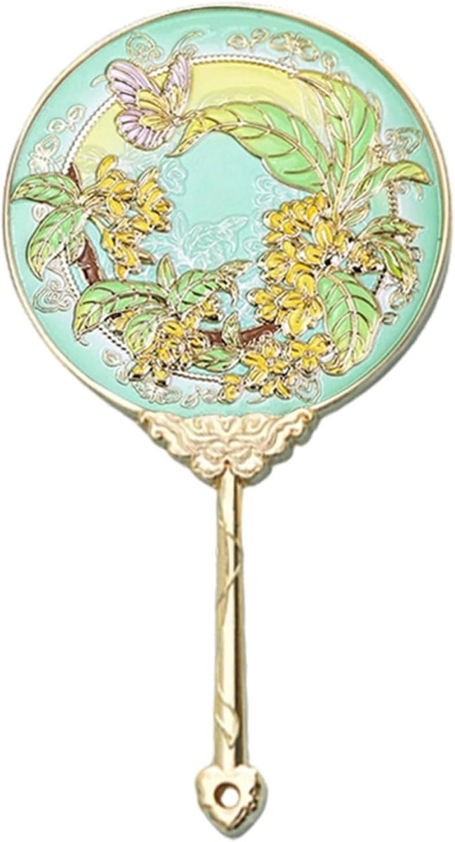Kleine Zakspiegel - Draagbare Handspiegel - Persoonlijke Verzorging - Anti Wegglij Accessoires - Compact Vouwontwerp