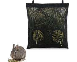 Hooitas Kleine Dieren - Voerzak Huisdier - Netjes Voeren - Gemakkelijk Ophangen - 28 x 25 x 28 cm - Meerkleurig