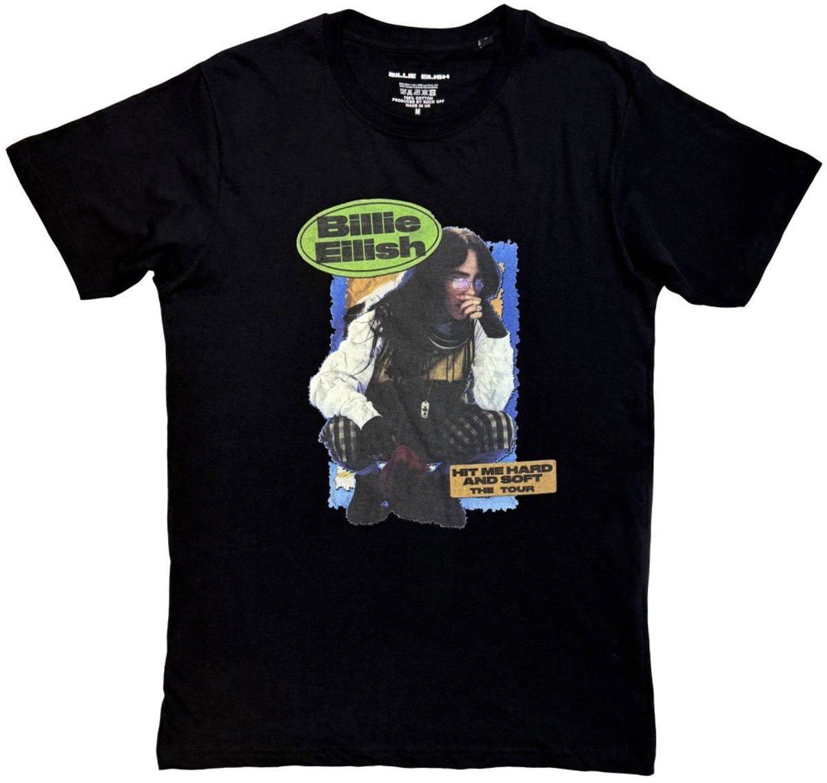 Billie Eilish - The Tour Heren Tshirt - L - Zwart