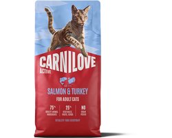 Carnilove active adult all breeds salmon / turkey