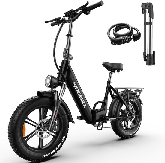 Elektrische Fatbike 20 inch vankel Literider 2.0 – 648Wh Accu, 90 km Actieradius, Hydraulische Schijfremmen, MOZO Voorvork