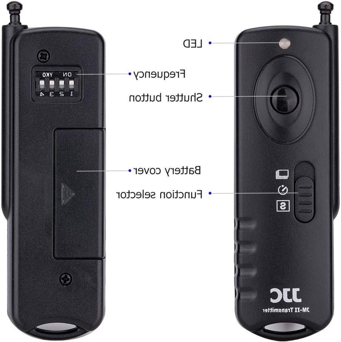 Draadloze afstandsbediening voor Sony camera's - Geschikt voor A7 IV, A7R V, A9 II en meer - Perfect voor fotografie en videografie