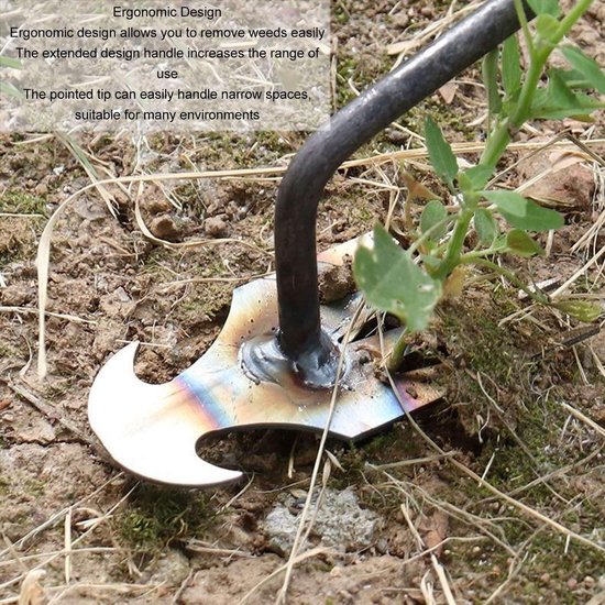 Store_9 - Wieden Tool - Onkruid Trekker - Draagbare Handschoffel - 2 stuks - Tuinieren - Lange Handgreep - Geschikt voor Achtertuin van Store 9 — afbeelding 4