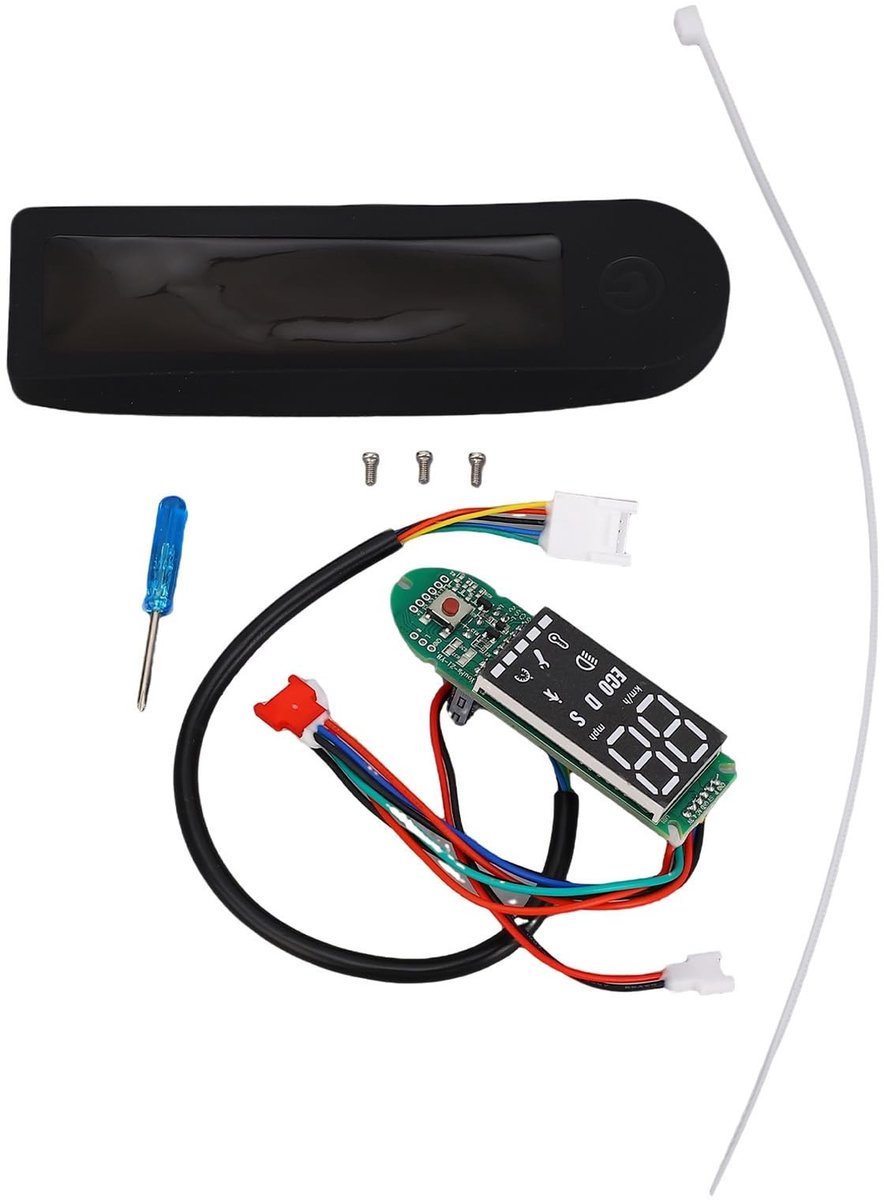 Dailygoody - Elektrische scooter dashboard - E-scooter Bluetooth printplaat - Duurzaam en waterdicht - Geschikt voor 8,5 tot 10 inch - Real-time