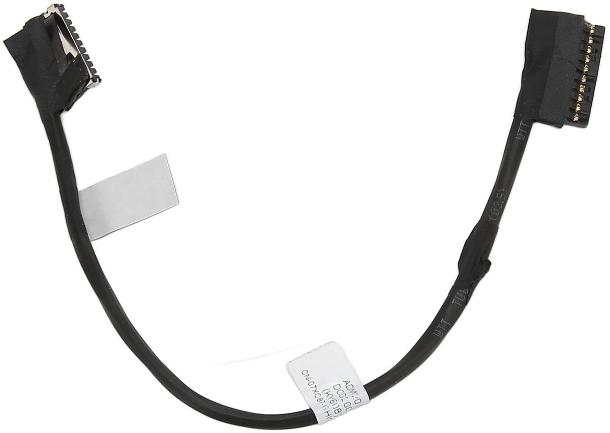 **EGoods - Reserveaccu voor laptop Latitude 7480 7490 E7480 E7490 met accukabel**