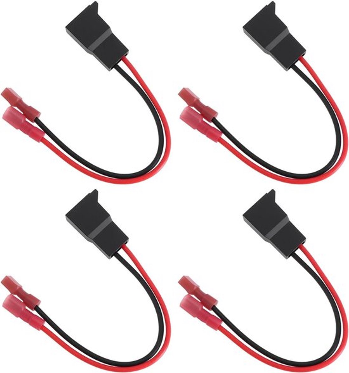 - Speaker Adapter Draad voor Auto - Adapter - 4 Stuks - 2Pin - Compatibiliteit VW Skoda