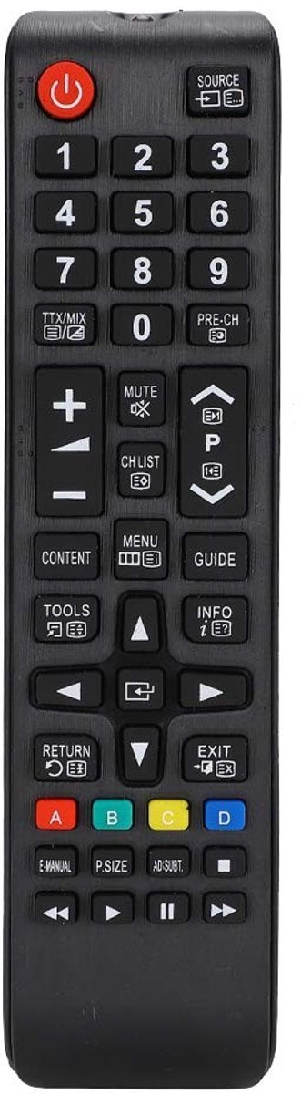 Dailygoody - Remote Control - Draadloze TV afstandsbediening - Geschikt voor BN59-01189A - Handzaam formaat - TV Controller - 10 meter bereik - Voor t.