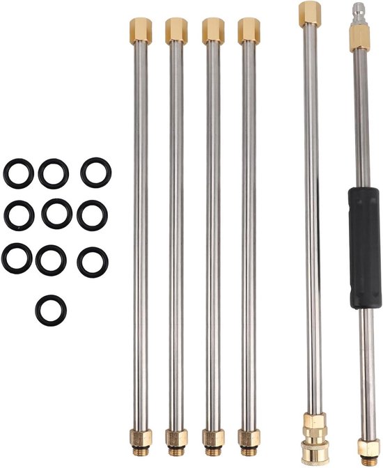 aladdien - Hogedrukreiniger Verlenglans - Efficiënt Schoonmaken - Snelle Koppeling - 90 Inch - Voor Buiten - Schoonmaakaccessoires - Voor Tuin - Pro... van Merkloos	 — afbeelding 5