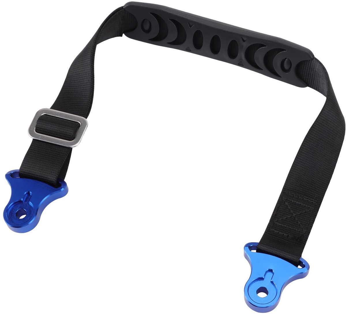 Dailygoody - Achterkant Verstelbare Tugger Strap - Vervangingsonderdeel - Blauw - Motorfiets Accessoire - Off-Road Toepassing - Geschikt voor...