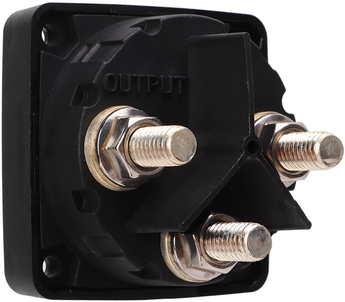 Dailygoody - Batterijkeuzeschakelaar - Heavy Duty - 3-standen - Geschikt voor RV-boot - Duurzaam - Mariene Batterijschakelaar - 300A