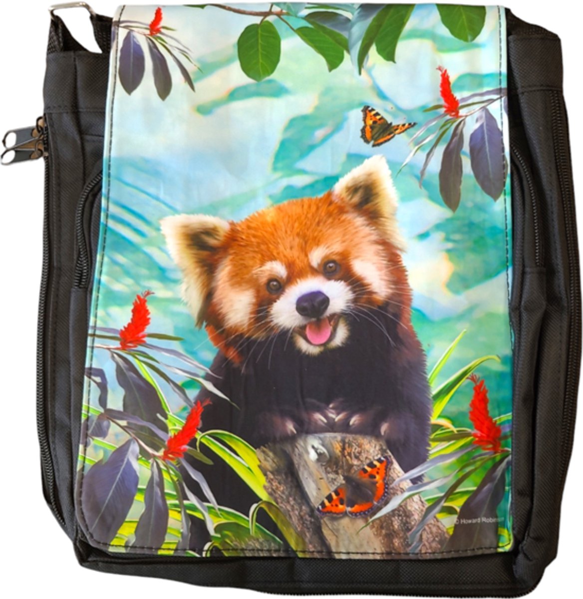 Red Panda Messenger Bag Small