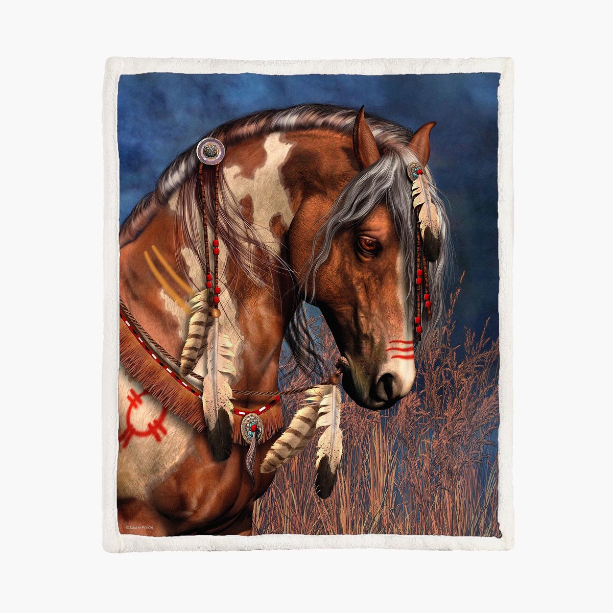 Paarden Fleece Deken 130*150cm War Pony