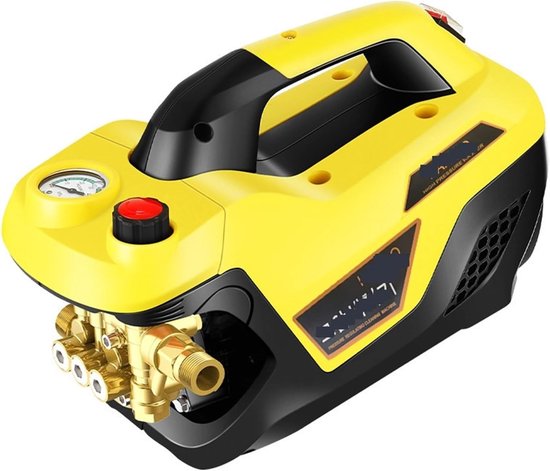 Hogedrukreiniger Tool - Auto Wasmachine - Voertuigen Reinigen - Inductie Waterpistool - 150 Bar - Koper — afbeelding 4